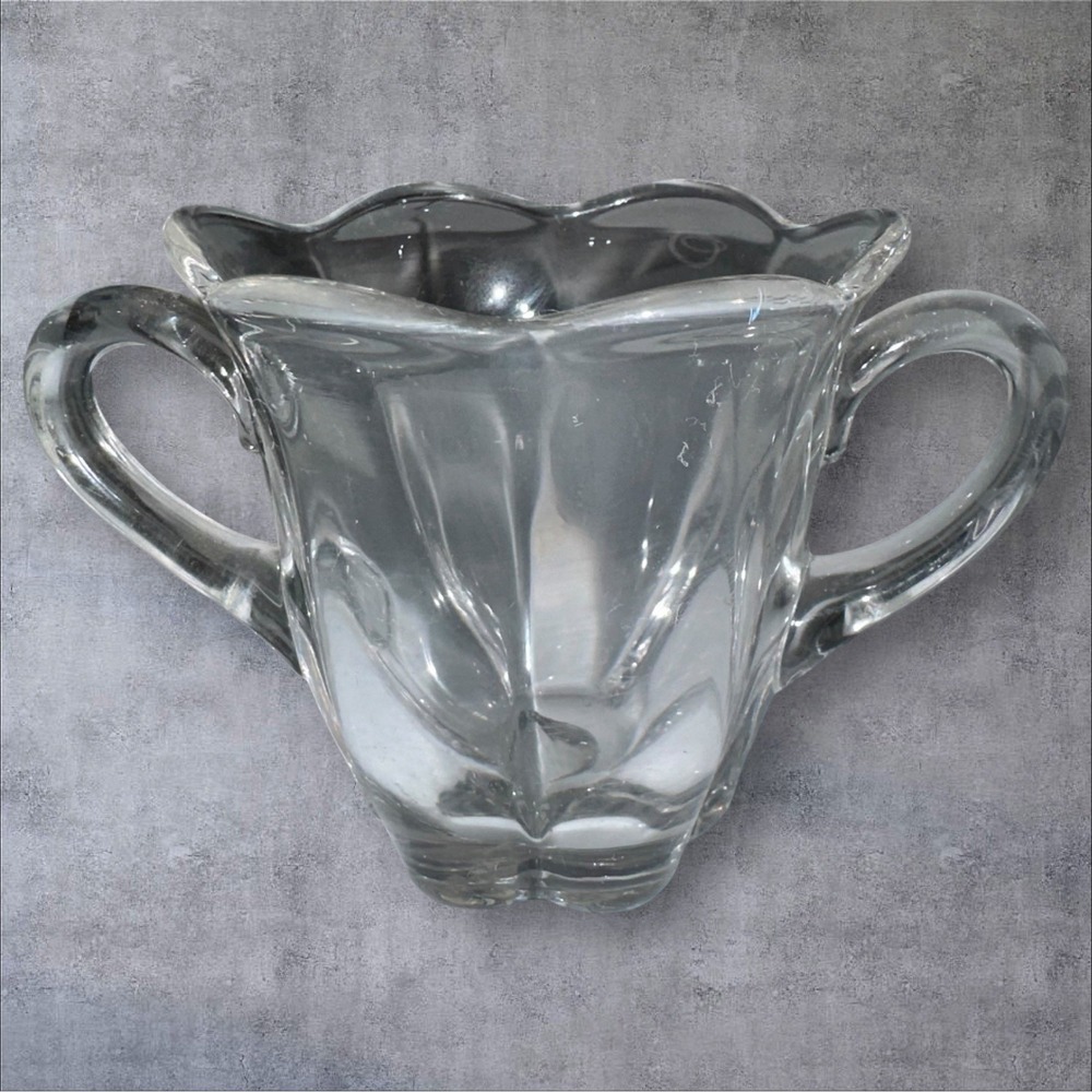 Duncan & Miller Glass Canterbury Clear 3" Open Sugar Bowl MCM